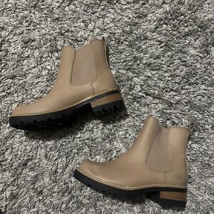 A New Day Tan Chelsea Boots